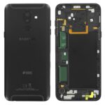 Capac Spate Samsung Galaxy A6 Plus 2018 A605 Negru Original GH82-16428A.