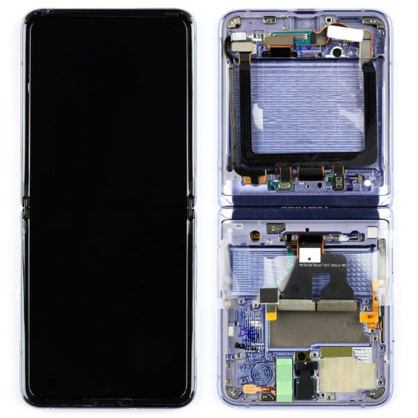 Ecran Samsung Z Flip (F700) Violet Original GH82-22347B.