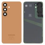 Capac Spate Samsung S24 5G (S921) Orange Original GH82-33101G.