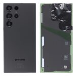 Capac spate Samsung Galaxy S23 Ultra (S918) Negru. Original GH82-30400A.
