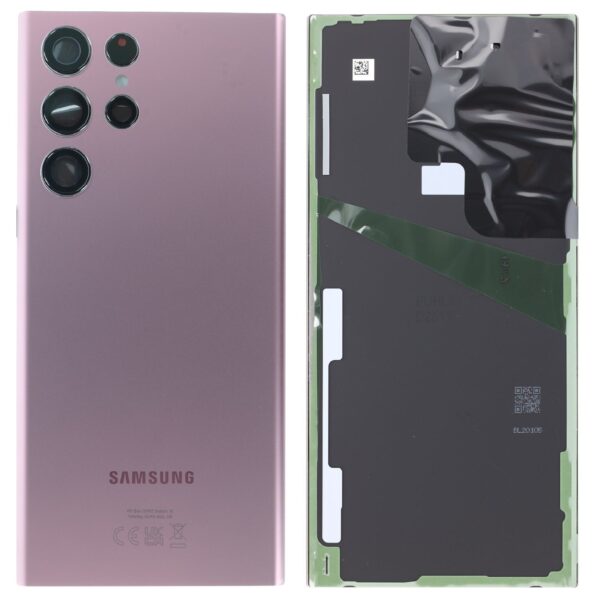 Capac spate Samsung Galaxy S22 Ultra 5G (S908) Purple. Original GH82-27457B.