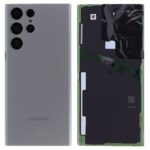 Capac Spate Samsung S22 Ultra (S908) Grey Original GH82-27457E.
