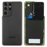 Capac Spate Samsung S21 Ultra (G998B) Negru Original GH82-24499A.