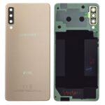 Capac Spate Samsung Galaxy A7 2018 A750 Gold Original GH82-17833C.