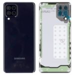 Capac Spate Samsung Galaxy A22 4G A225 Negru Original GH82-26518A.