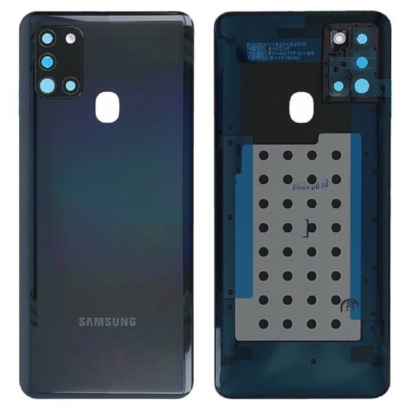 Capac Spate Samsung Galaxy A21s A217 Negru Original GH82-22780E.