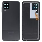 Capac Spate Samsung Galaxy A12 2021 A127 Negru Original GH82-26514A.