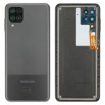 Capac Spate Samsung Galaxy A12 A125 Negru Original GH82-24487A.
