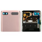 Capac Spate Samsung Z Flip 5G (F707) Bronze Original GH96-13806B.