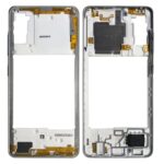 Carcasa Mijloc Samsung Galaxy A41 A415 Silver Original GH98-45511C.