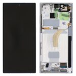Ecran Samsung Galaxy S22 Ultra 5G (S908) Alb Original GH82-27488C.